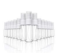 Eighosee 20Pcs 10Ml / 20Ml Mini Bottle Botella de de PláStico Adecuada para Aceites Esenciales de Maquillaje y Perfume