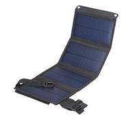 Eighosee 20W 5V Cargador de CéLulas de Panel Solar Plegable Kit de Paneles Solares Impermeables Plegables PortáTiles para Exteriores para Carga de TeléFono (A)