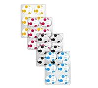 Eighosee 24 almohadillas de silicona para tambor, almohadilla de amortiguación suave para control de tono de tambor