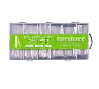 Eighosee 240 Piezas de Pegatinas de UñAs de Ballet SúPer Largas Son Adecuadas para el Baile de Vacaciones para Hacerte MáS