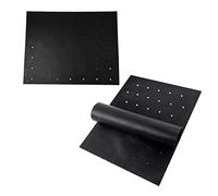 Eighosee 3 alfombrillas antiadherentes para parrilla de barbacoa con agujeros, reutilizable, ignífuga, fácil de limpiar y fácil de usar en parrillas eléctricas de carbón de gas