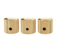 Eighosee 3 pomos de metal dorado moleteado para guitarra eléctrica, color dorado