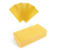 Eighosee 30 Hojas de de Abejas, Base de Natural para Marcos de Abejas, Hojas de Base de Abejas para Fabricación de Velas (16,34 X 7,68 Pulgadas)
