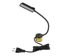 Eighosee 30 LED para MáQuina de Coser IluminacióN Luz para Coser para Banco de Trabajo, Torno, Taladro, Prensa, Brazo de Cuello de Cisne Flexible, LáMpara de Trabajo, Enchufe de la UE