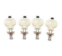 Eighosee 4 cabezales de máquina de cuerda de ukelele con de plástico