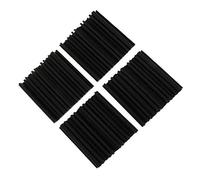 Eighosee 4 tableros de espuma absorbente de sonido, cuña de estudio, ladrillo, panel de espuma absorbente de sonido, 50 x 50 x 5 cm