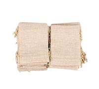 Eighosee 40 bolsas de arpillera con cordón, 13 x 10 cm, bolsa de regalo de arpillera para regalos de boda y fiesta, manualidades, regalos, Navidad