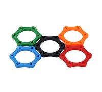 Eighosee 5pzs Anillo de proteccion antirruido de minifonode mano inalambrico de goma 35mm