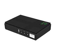 Eighosee 5V 9V 12V Fuente de AlimentacióN Ininterrumpida Mini UPS USB 10400MAh BateríA de Respaldo para WiFi Router CCTV (Enchufe de la UE)