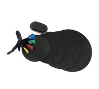 Eighosee 9 almohadillas de práctica de batería, reducción de volumen sin alterar drásticamente la sensación de los tambores
