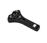 Eighosee Abridor universal de repuesto de batería, kit de herramientas de reparación de relojes, Negro y plateado.