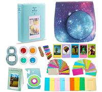 Eighosee Accesorios para Mini 9: protectora, marcos colgantes y lente para selfies, álbum de fotos, decoración de películas y más (estrellado), colorido