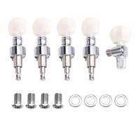 Eighosee Accesorios para Perillas de Cuerdas de Instrumentos de Guitarra Afinador de Banjo Teclas de Afinación Afinador de Botón de Cuerda Turtledove, A