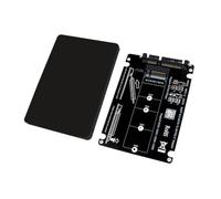 Eighosee Adaptador de Tarjeta Elevadora SSD M.2 NGFF A 3.0 de 6 Gbps y 2,5 Pulgadas, Compatible con SSD M.2 de 2230, 2242, 2260 y 2280