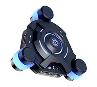 Eighosee Adaptador de teclado y mouse con conexión inalámbrica Bluetooth, convertidor de controlador de gamepad