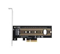 Eighosee Adaptador M.2 NVMe SSD A PCIE Tarjeta de Interfaz M-Key para M.2 NVMe SSD A PCIe X16 Tarjeta de Expansión del Adaptador de Disco Duro