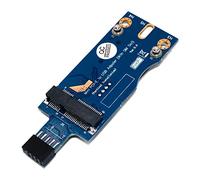 Eighosee Adaptador Mini PCI-E a USB con módulo de ranura para módulo WWAN/LTE (instalación vertical)