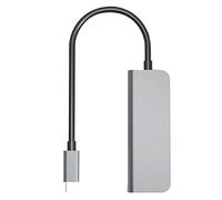 Eighosee Adaptador USB C a 4K tipo C 4 en 1 multipuerto convertidor multifunción para portátiles