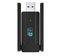 Eighosee Adaptador WiFi USB 3.0 WiFi6 Tarjeta de red inalámbrica AX1800M 2.4G/5GHz Tarjeta de red de alta velocidad de doble banda