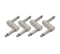 Eighosee Adaptador Z-Effect Acoplador de Pedal de Efectos de Guitarra Adaptador de Enchufe Descentrado Macho A Macho Adaptador Roscado Cilíndrico