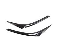 Eighosee Adorno de la Cubierta de la Ceja del Delantero de Fibra de Carbono para CH-R 2016-18