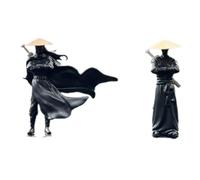 Eighosee Adornos de Caballero Accesorios para Salpicadero de Coche Escultura Escritorio Oficina Decoración del Hogar