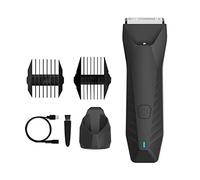 Eighosee Afeitadora EléCtrica LED para Hombres, Afeitadora Corporal para Ingle y Bola, Recortadora de Vello PúBico, Hoja de CeráMica Reemplazable