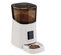 Eighosee Alimentador AutomáTico de Mascotas WiFi 6L Smart/CáMara 1080P para Perros y Gatos/Dispensador AutomáTico + Manual de Alimentos/Compatible con iOS Android