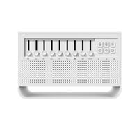 Eighosee Altavoz Bluetooth con 8 Tipos de Ruido Música para Dormir 200 Ml Aromaterapia Humidificador de Aire Simulación Llama Luz