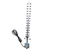 Eighosee Amplificador de antena direccional inalámbrico WLAN WiFi de alta ganancia de 1,5 m, 2,4 GHz, 25DBI para repetidor de enrutador de red inalámbrico