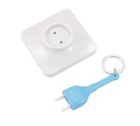 Eighosee antipérdida con enchufe de alimentación eléctrica, color aleatorio