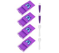 Eighosee Bandeja de Diamante para Manualidades, Pintura, Cajón Apilable, Bandeja de Gran Capacidad, Contenedor de Almacenamiento de Taladros de Colocación Múltiple A