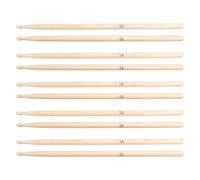 Eighosee Baqueta 5A Jazz Baqueta Práctica Enseñanza Baqueta de Madera Maciza Baqueta para Niños Instrumentos de Percusión