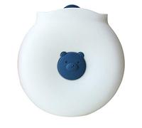 Eighosee Bear - Botella de agua caliente de silicona para inyección, bolsa de calentamiento de agua para niños, estudiantes, seguridad a prueba de explosiones, calentadores de manos, regalos de