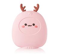 Eighosee Bolsa de agua caliente para calentar las manos, botella de silicona, calentador de invierno, bolsa portátil para inyección de agua, regalo