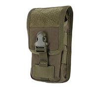 Eighosee Bolsa de caza con soporte para teléfono, deportiva para cinturón, impermeable, para deportes al aire libre, color verde, Green