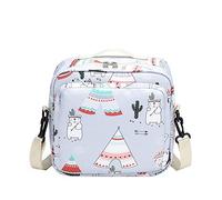 Eighosee Bolsa de Cochecito de de Gran Capacidad Organizador de Almacenamiento Mamá Viaje Colgando Carrito Cochecito de NiñO Momia Bolsas de PañAles Accesorios de Cochecito 2