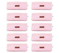 Eighosee Bolsa de LáPices para Estudiantes, Bolsa de Cambio, Bolsa de CosméTicos, Bolsa de Almacenamiento de PapeleríA de Oficina, Adecuada para Escuelas Juveniles, Color Rosa