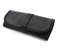 Eighosee Bolsa de pesca plegable multifuncional para pesca al aire libre, carrete de pesca para señuelos, caja de aparejos flotadores de pesca, color negro, Black