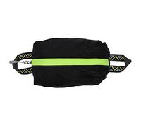 Eighosee Bolsa de viaje al aire libre ultraligera e impermeable, portátil, de nailon, de silicona, color negro, tamaño: S, Black, S