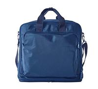 Eighosee Bolsa de viaje de nailon plegable ligera para equipaje, maleta, bolso de hombro, bolsa de fin de semana, bolsa de noche para mujer, color azul, Blue, Talla única