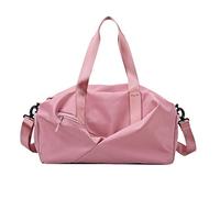 Eighosee Bolsa de viaje para mujer de 20 L, impermeable, de nailon, para fin de semana, bolsa de deporte, color rosa, Pink, L