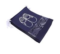 Eighosee Bolsas de viaje para tacones altos, cordón, transparentes, ahorro de espacio, 10 unidades, Navy