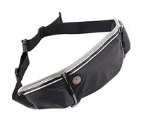 Eighosee Bolsas deportivas unisex para correr para mujer, con bolsillo en la cintura, portátiles, impermeables, para ciclismo, al aire libre, bolsa de cinturón, Black, Talla única