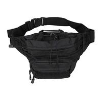Eighosee Bolsas impermeables con cremallera para deportes de plátano con cinturón ajustable (negro), Black