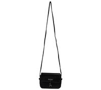 Eighosee Bolso bandolera para mujer, de piel sintética, mini bolso de hombro para mujer (color negro), Black, Talla única