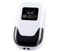 Eighosee Bomba de Aire de Oxígeno para Acuario A Prueba de Agua, Aireador de Compresor de Aire para Pecera, Recargable por USB, Pesca Al Aire Libre Ultrasilenciosa (AR33)