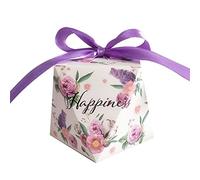 Eighosee Caja de 25 cajas de boda, recuerdos de boda y regalos, suministros para eventos, fiestas, decoración de boda, pequeña