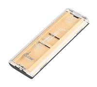 Eighosee Caja de almacenamiento portátil para saxofón, clarinete, impermeable, transparente, soporte para 2 accesorios de instrumentos musicales