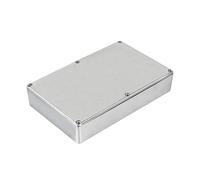 Eighosee Caja de aluminio con efecto de pedal de guitarra y caja de pedal para pedal de efecto de guitarra, 18,8 x 12 x 3,7 cm